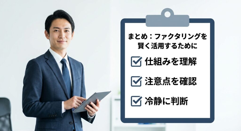 ファクタリングとは？仕組みと注意点を整理