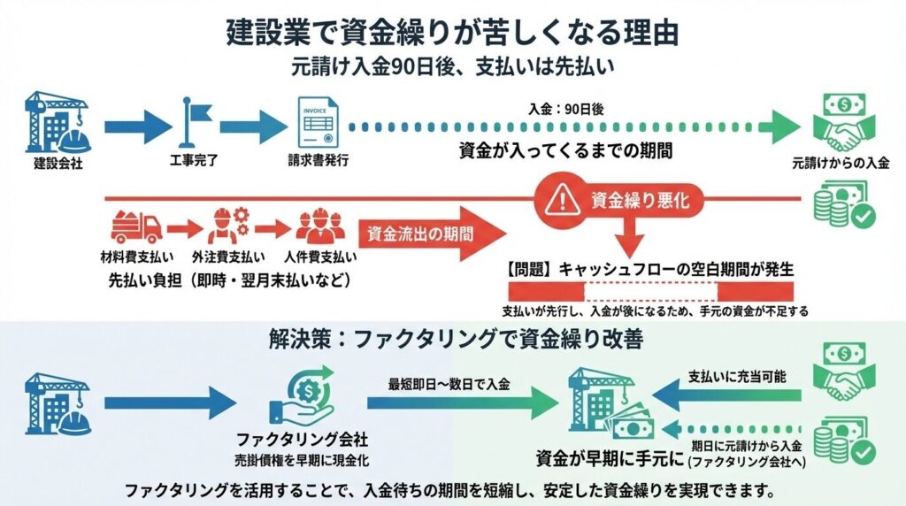 ファクタリング建設業